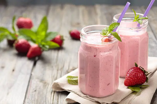 Best Strawberry Yogurt Shake in Calgary, AB